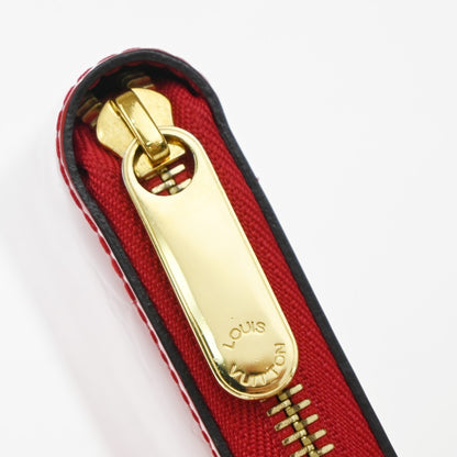 Louis Vuitton Zippy Wallet NM Monogram Patent, RED, PATENT_LEATHER, Wallets