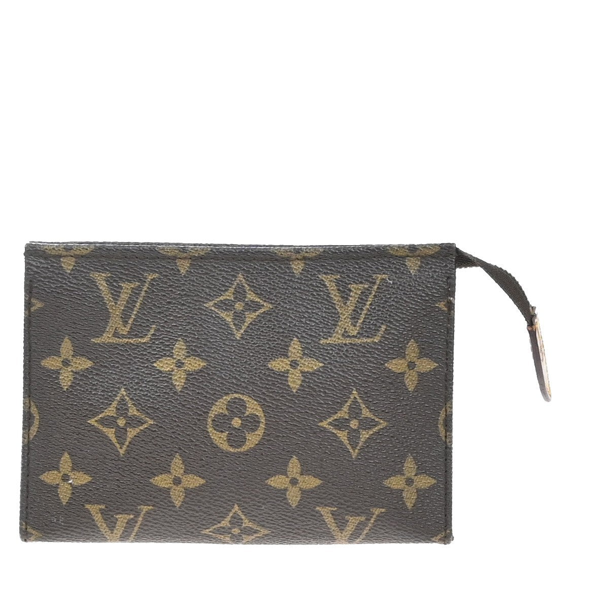 Louis Vuitton Toiletry Pouch Monogram Canvas, BROWN, CANVAS, Clutche & pouche
