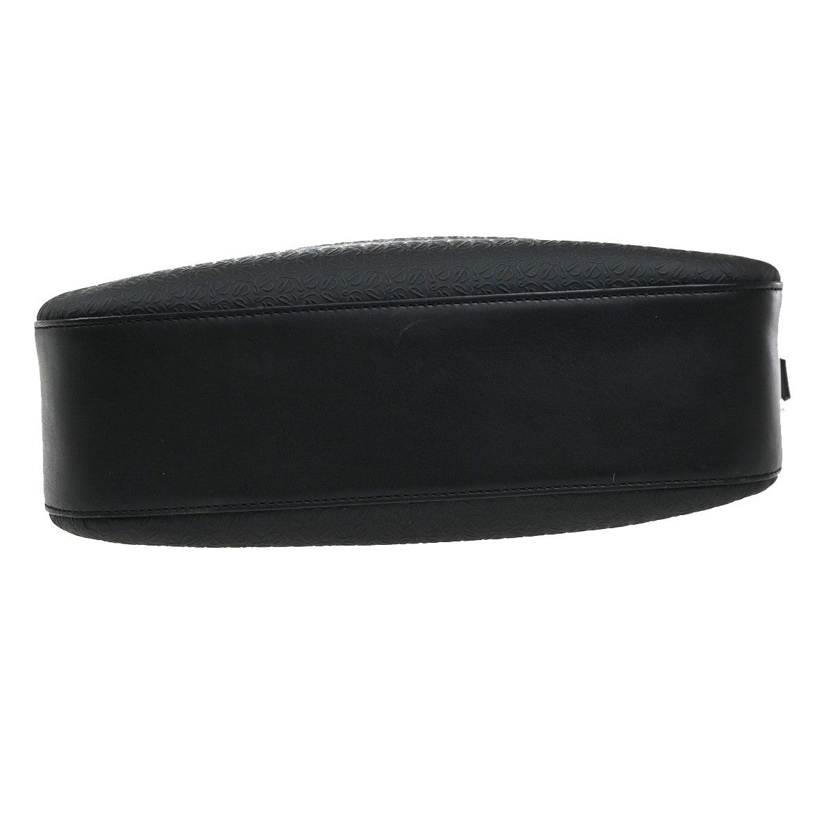Loewe Anagram Shoulder Bag Leather, BLACK, PVC, Shoulder bag