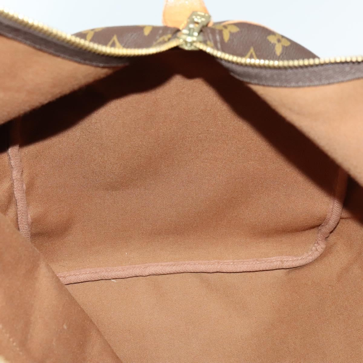 Louis Vuitton Keepall Bag Monogram Canvas, BROWN, CANVAS, Travel bag