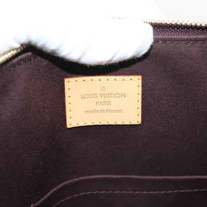 Louis Vuitton Bellevue Handbag Monogram Vernis, PURPLE, PATENT_LEATHER, Tote bag