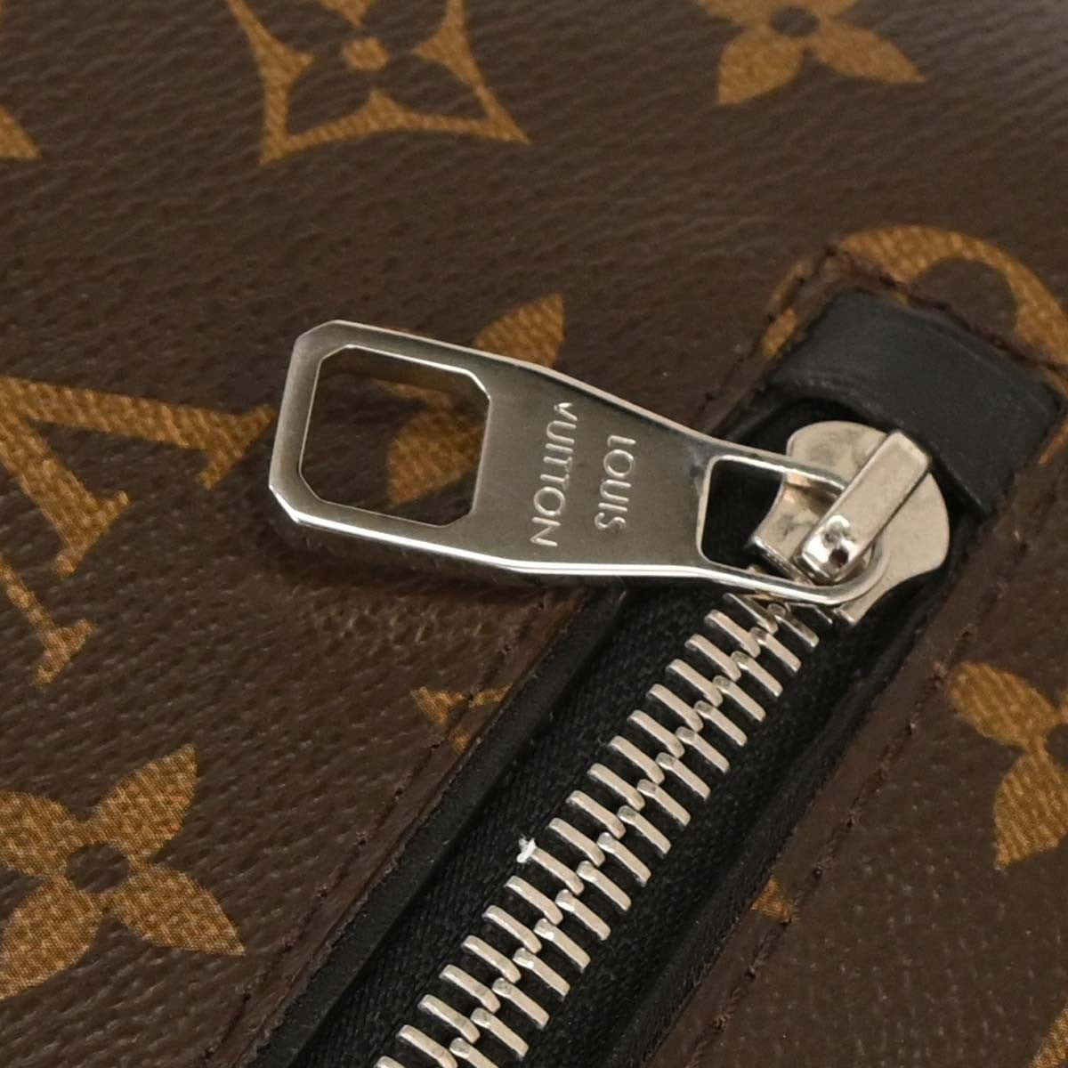 Louis Vuitton Palk Backpack Macassar Monogram Canvas, BROWN, CANVAS, Backpack