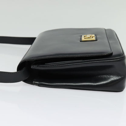 Celine Horse Carriage Shoulder bag Leather, NAVY, LEATHER, Shoulder bag