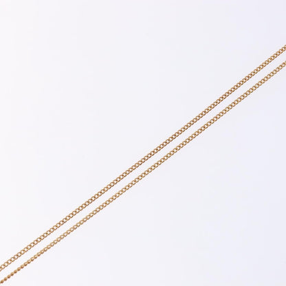 Christian Dior CD Pendant Necklace Gold-plated, GOLD, METAL, Necklace