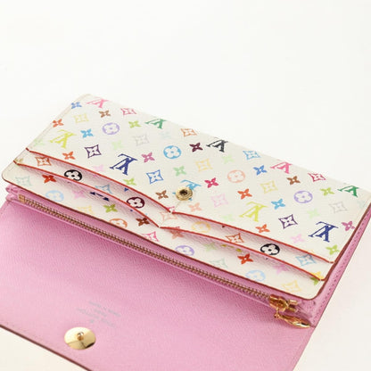 Louis Vuitton Portefeuille Sarah Wallet Canvas, MULTICOLOUR, CANVAS, Wallets