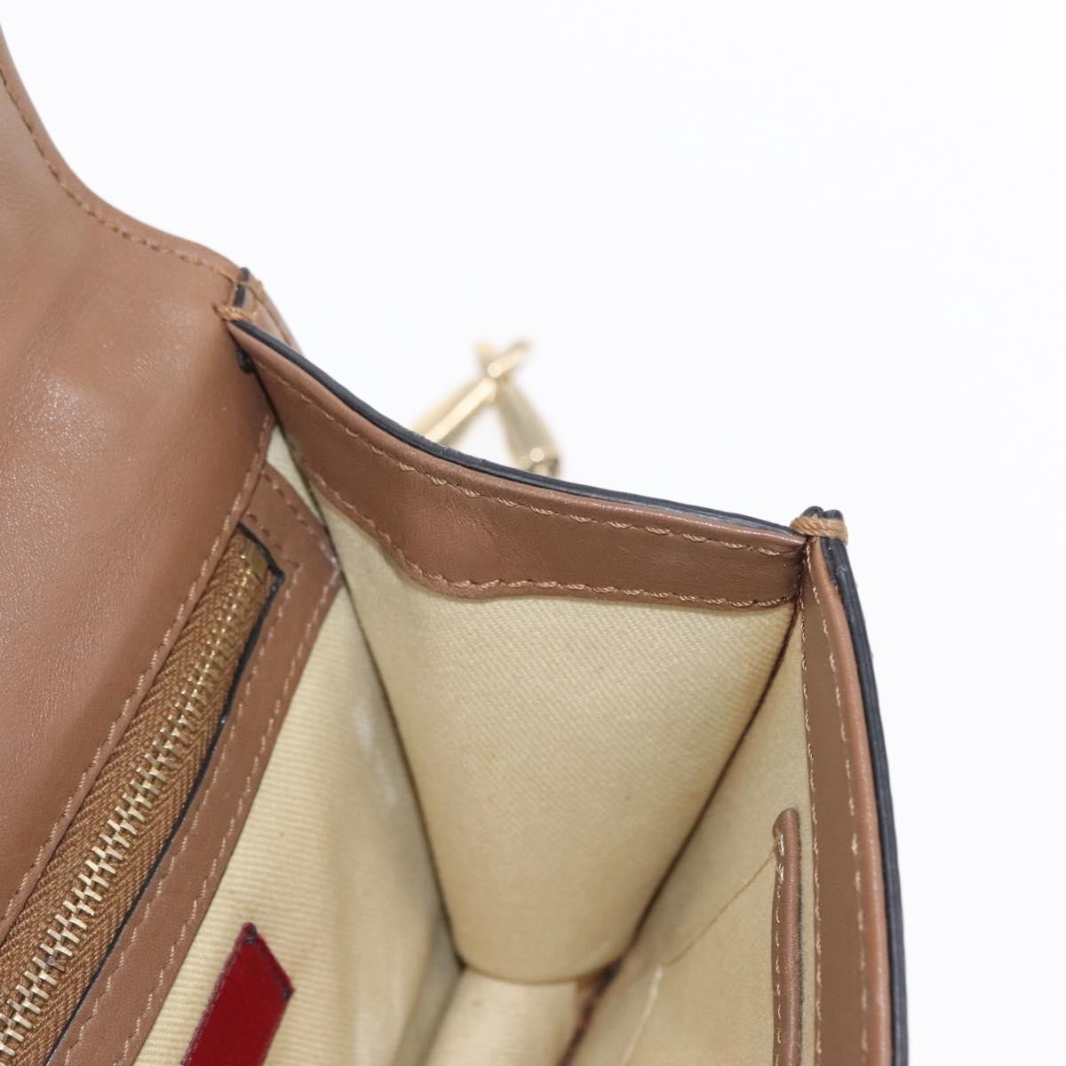 Valentino Garavani Rolling Rockstud Glam Lock Shoulder Bag Leather, BROWN, LEATHER, Shoulder bag