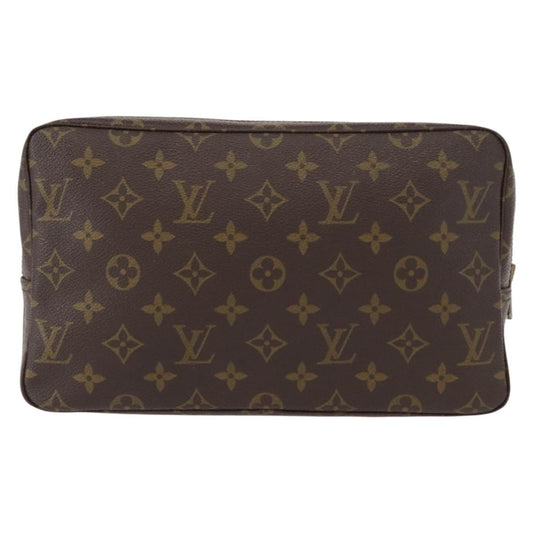 Louis Vuitton Trousse Toilette Monogram Canvas, BROWN, CANVAS, Clutche & pouche