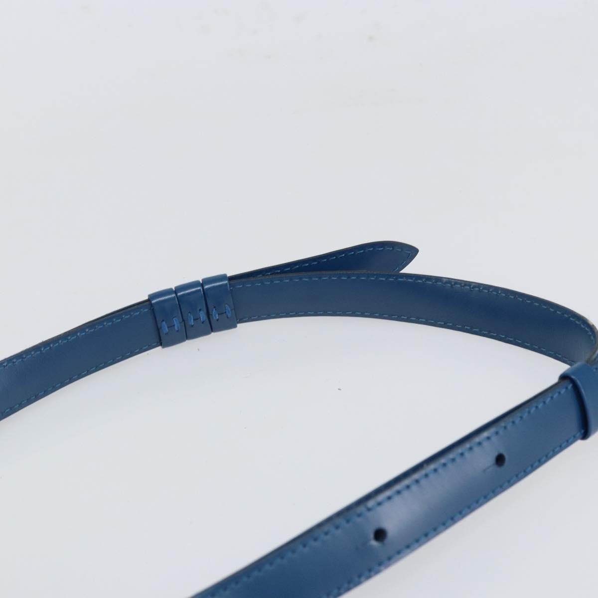 Louis Vuitton Cluny Shoulder Bag Epi Leather, BLUE, LEATHER, Shoulder bag