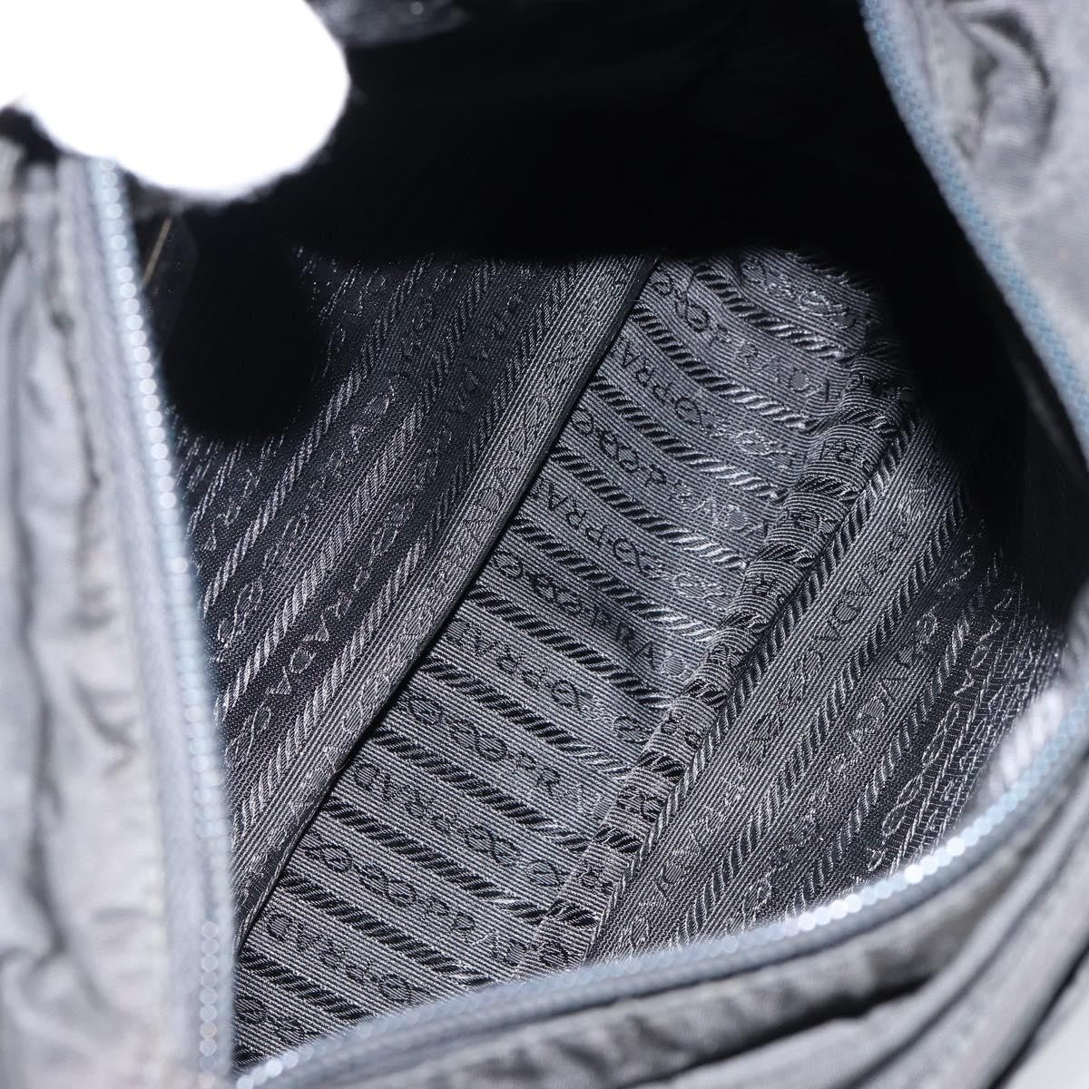 Prada Vintage Tote Tessuto, BLACK, NYLON, Tote bag