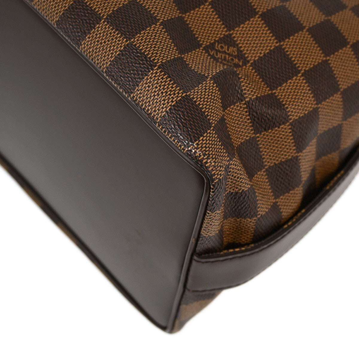 Louis Vuitton Chelsea Handbag Damier, BROWN, CANVAS, Tote bag