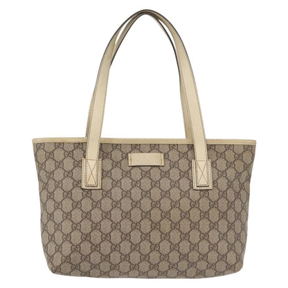 Gucci Vintage Open Tote GG Canvas, BEIGE, CANVAS, Tote bag