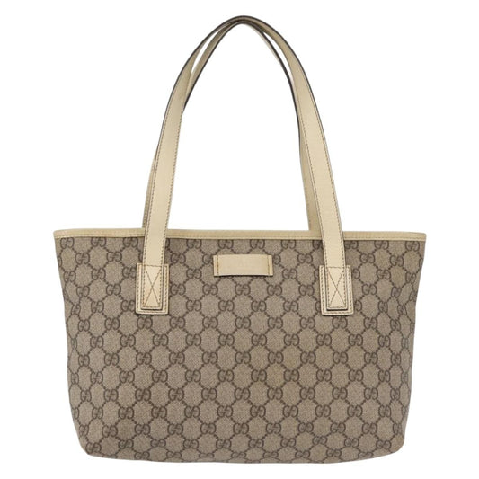 Gucci Vintage Open Tote GG Canvas, BEIGE, CANVAS, Tote bag