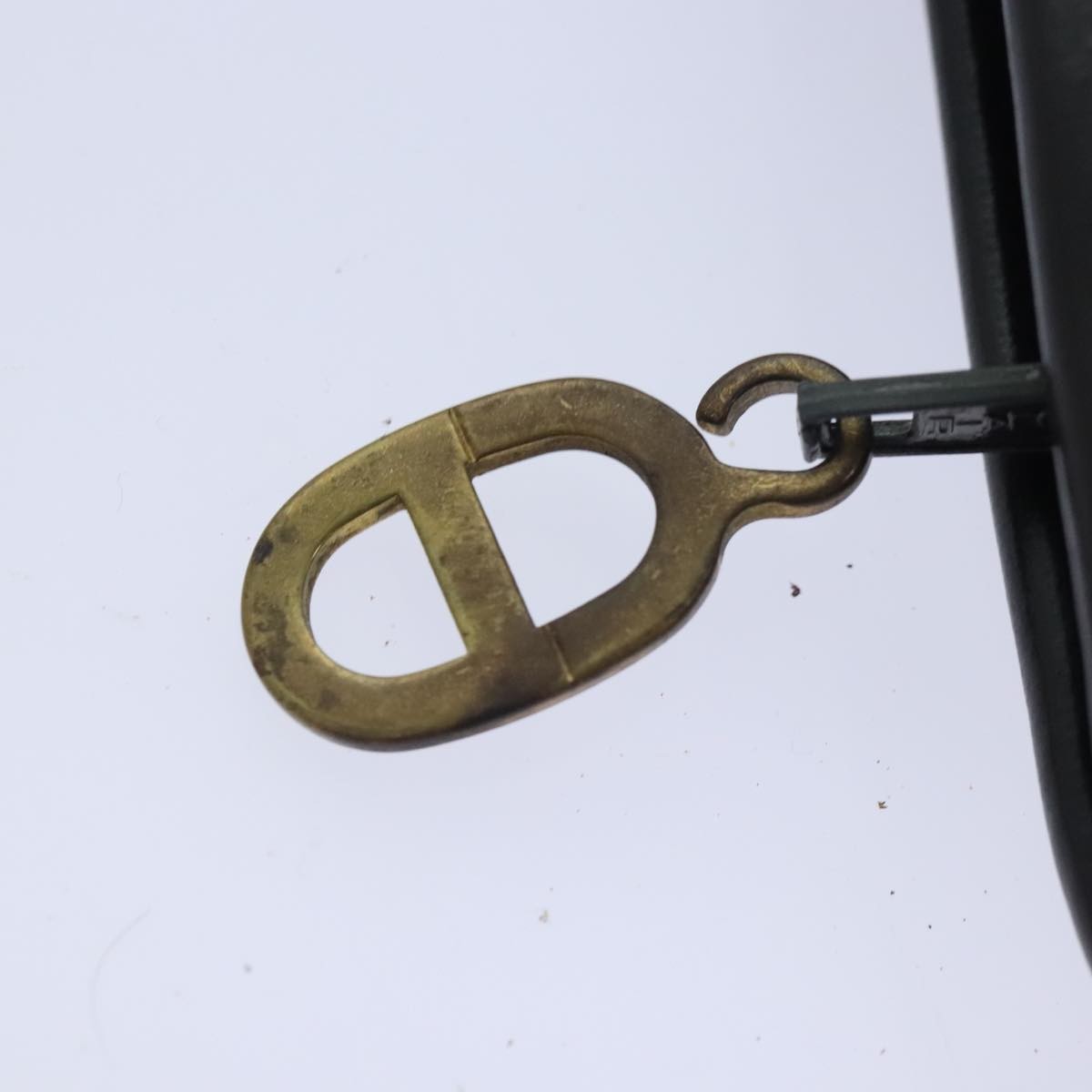 Christian Dior Vintage Trotter Shoulder Bag Canvas, BROWN, CANVAS, Shoulder bag