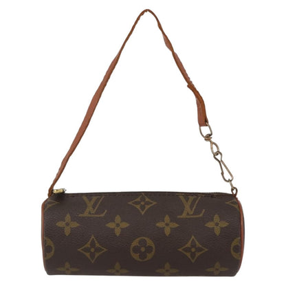 Louis Vuitton Papillon Pochette Monogram Canvas, BROWN, CANVAS, Clutche & pouche
