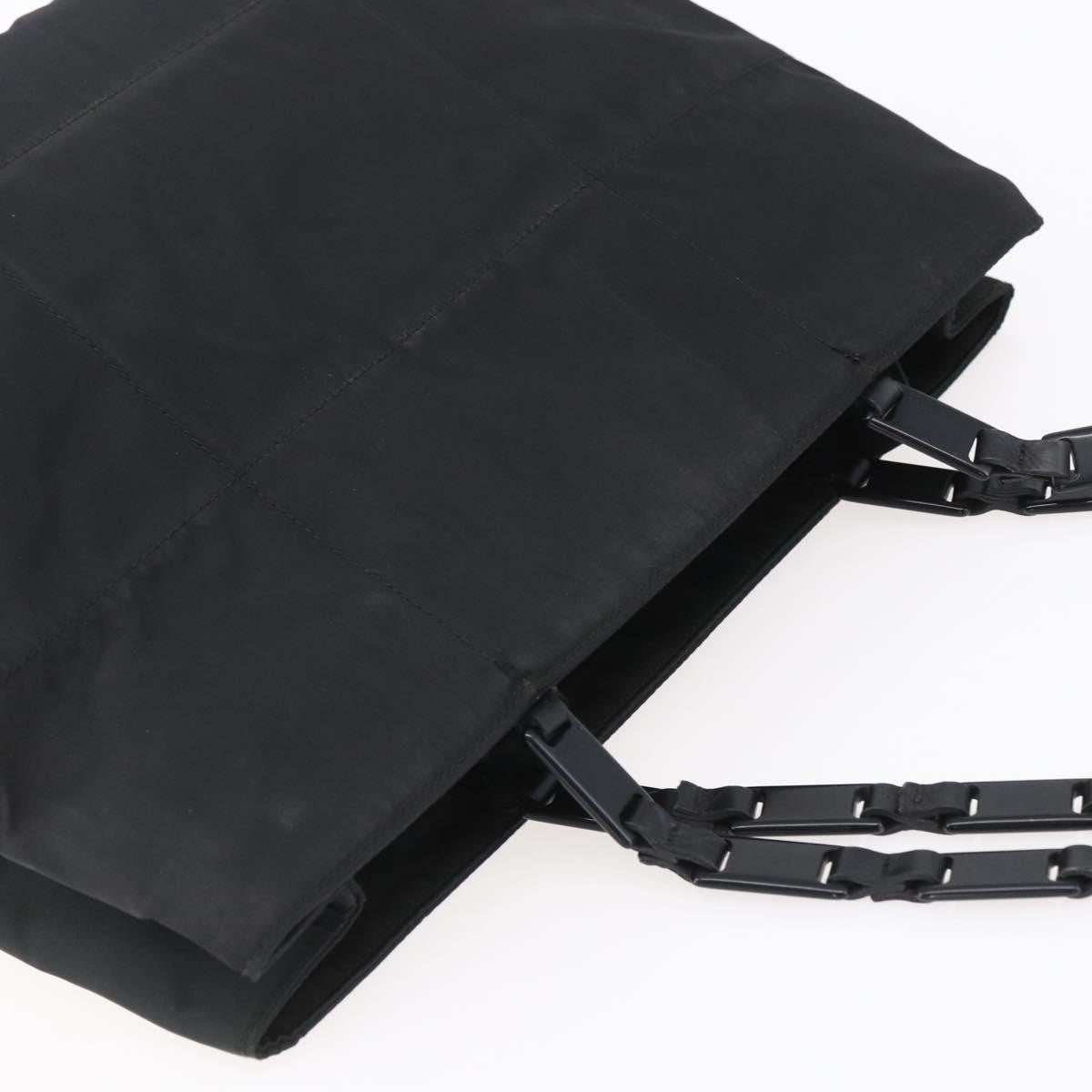 Prada Vintage Tote Tessuto, BLACK, NYLON, Tote bag