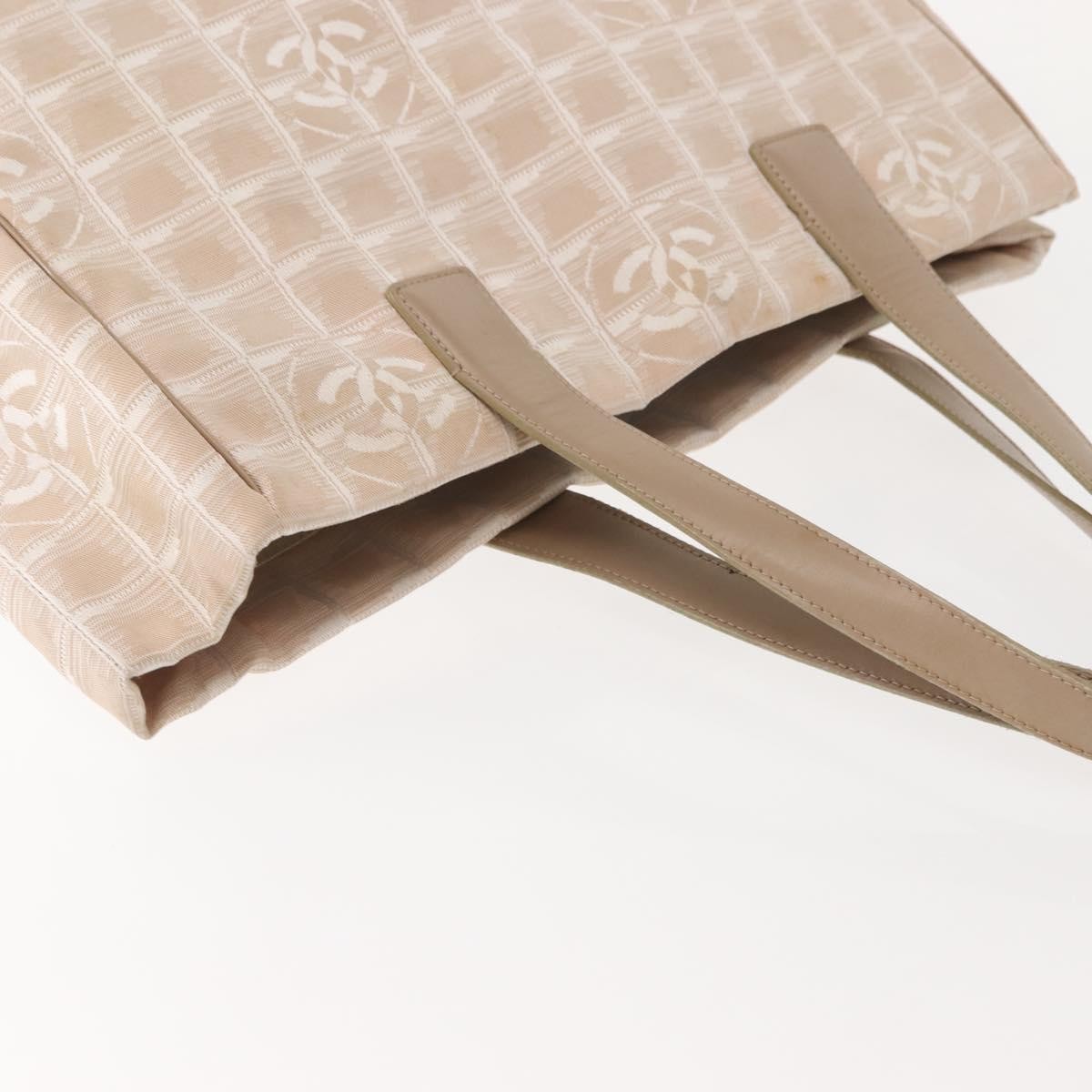 Chanel Travel Line Tote Nylon, PINK, NYLON, Tote bag