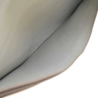 Hermes Dogon Duo Combined Wallet Leather, GRAY, LEATHER, Wallets