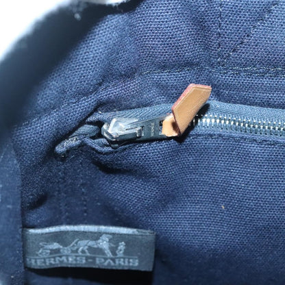 Hermes Fourre Tout Tote Canvas, SILVER, CANVAS, Tote bag