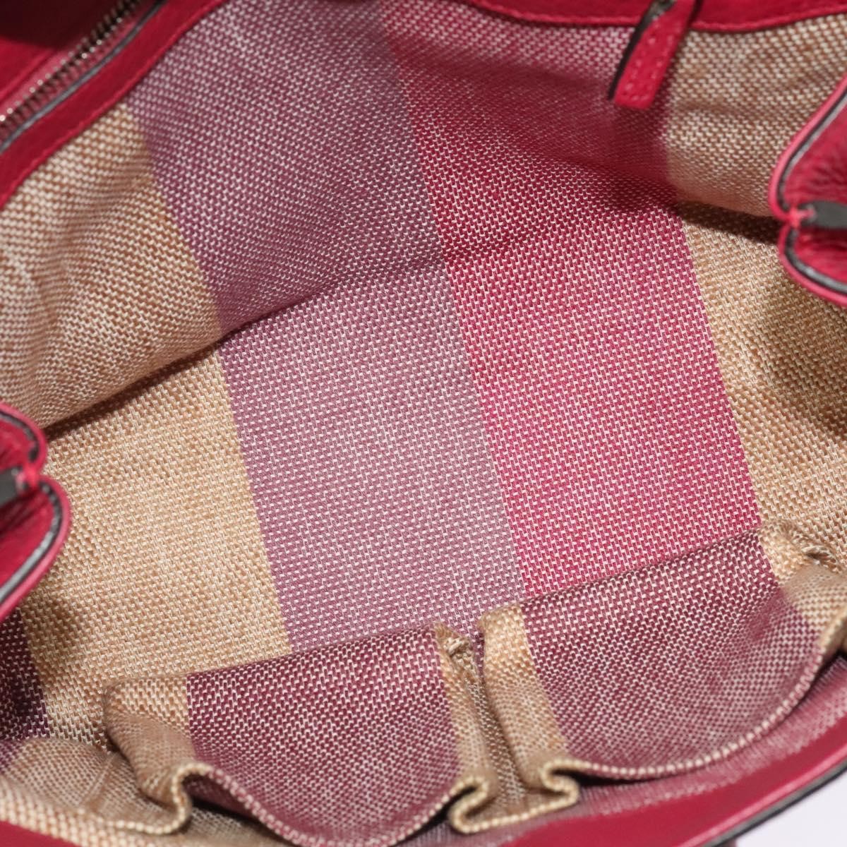 Gucci Bamboo Daily Top Handle Bag Leather, PINK, LEATHER, Handbag