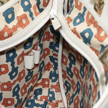 Gucci Punch Tote Guccissima Leather, WHITE, CANVAS, Tote bag