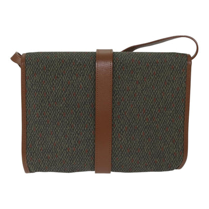 Saint Laurent Vintage Shoulder Bag Canvas, GOLD, PVC, Shoulder bag