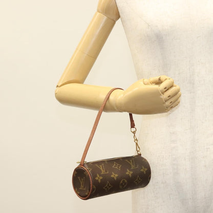Louis Vuitton Papillon Pochette Monogram Canvas, BROWN, CANVAS, Handbag