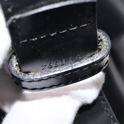 Louis Vuitton Vintage Sac d'Epaule Handbag Epi Leather, BLACK, LEATHER, Handbag