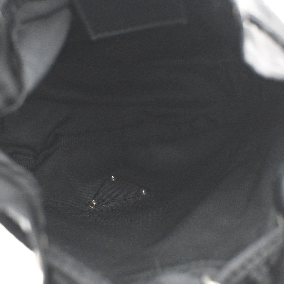 Prada Drawstring Wristlet Bucket Bag Tessuto, BLACK, NYLON, Handbag