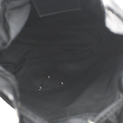 Prada Drawstring Wristlet Bucket Bag Tessuto, BLACK, NYLON, Handbag