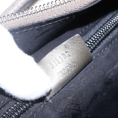 Gucci Plus Tote GG Imprime, SILVER, PVC, Tote bag