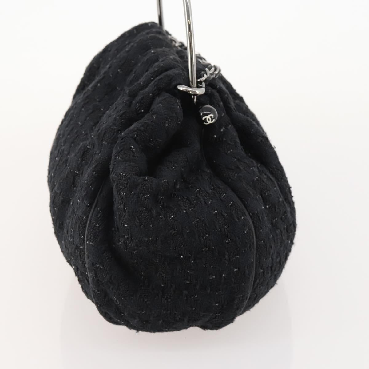 Chanel Knitting Satchel Boucle Tweed, Multicolour, Tweed, Handbag