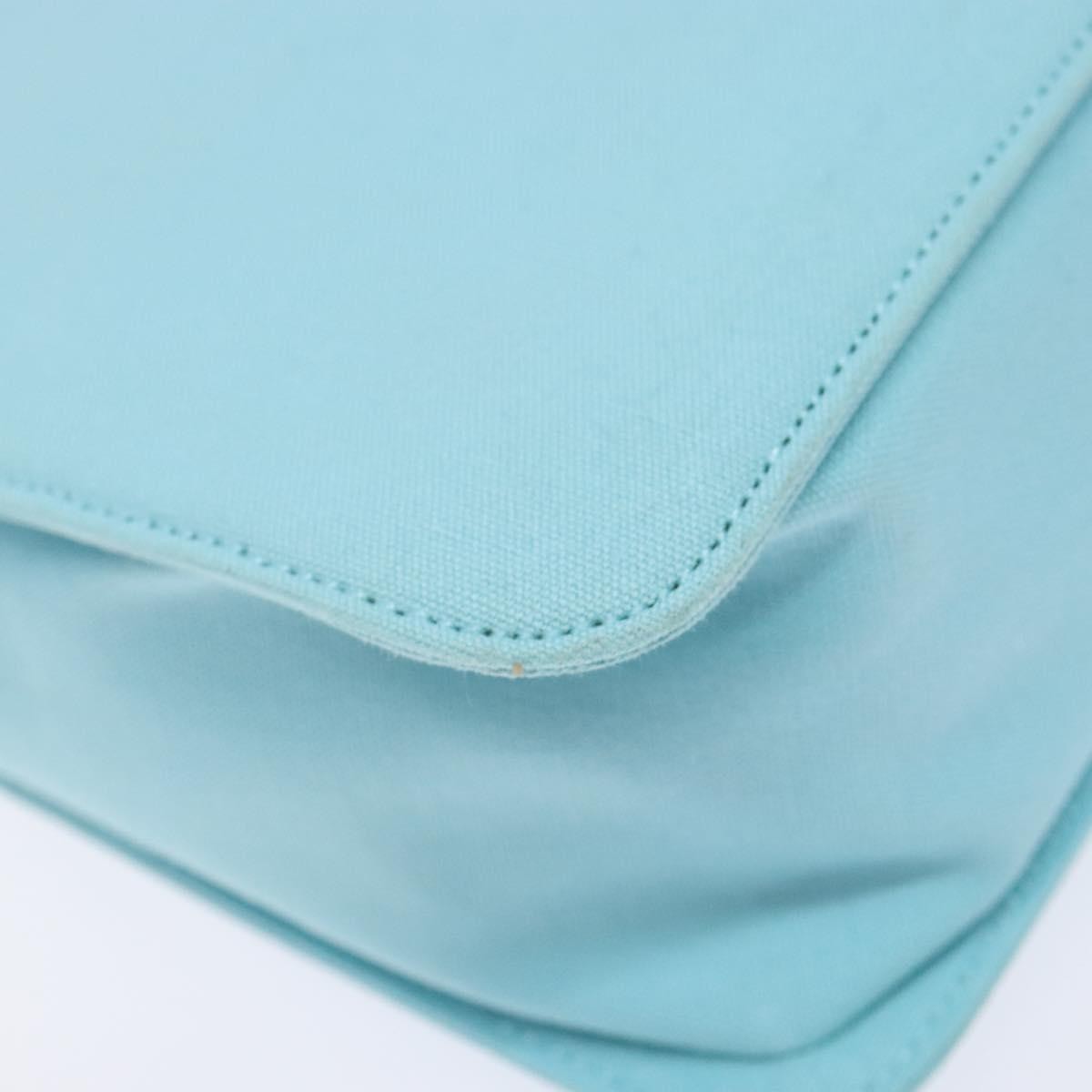 Saint Laurent Vintage Shoulder Bag Canvas, BLUE, CANVAS, Shoulder bag