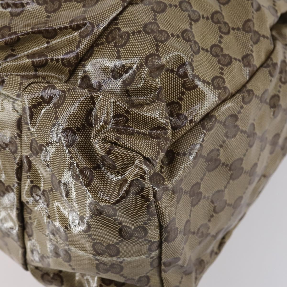 Gucci Hysteria Tote GG Coated Canvas, BEIGE, CANVAS, Tote bag