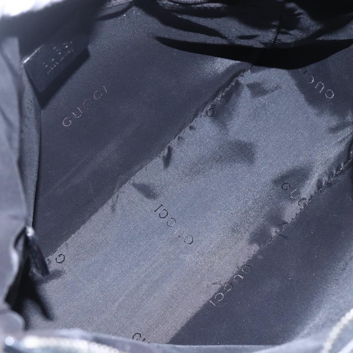 Gucci Zip Hobo Canvas, BLACK, CANVAS, Shoulder bag