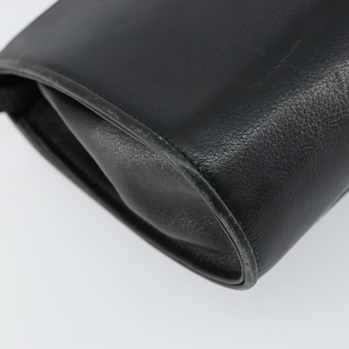 Gucci Vintage Shoulder Bag Leather, BLACK, LEATHER, Shoulder bag