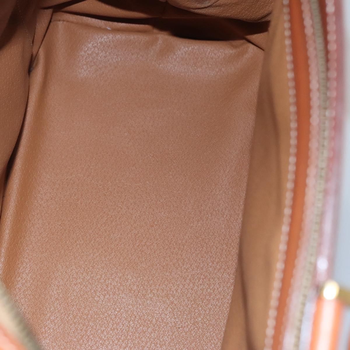 Celine Vintage Macadam Handbag Macadam, BROWN, PVC, Handbag