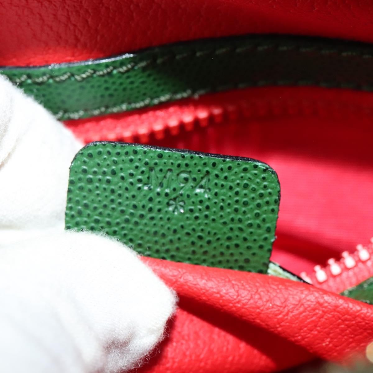 Celine Shoulder Bag Leather, GREEN, LEATHER, Shoulder bag