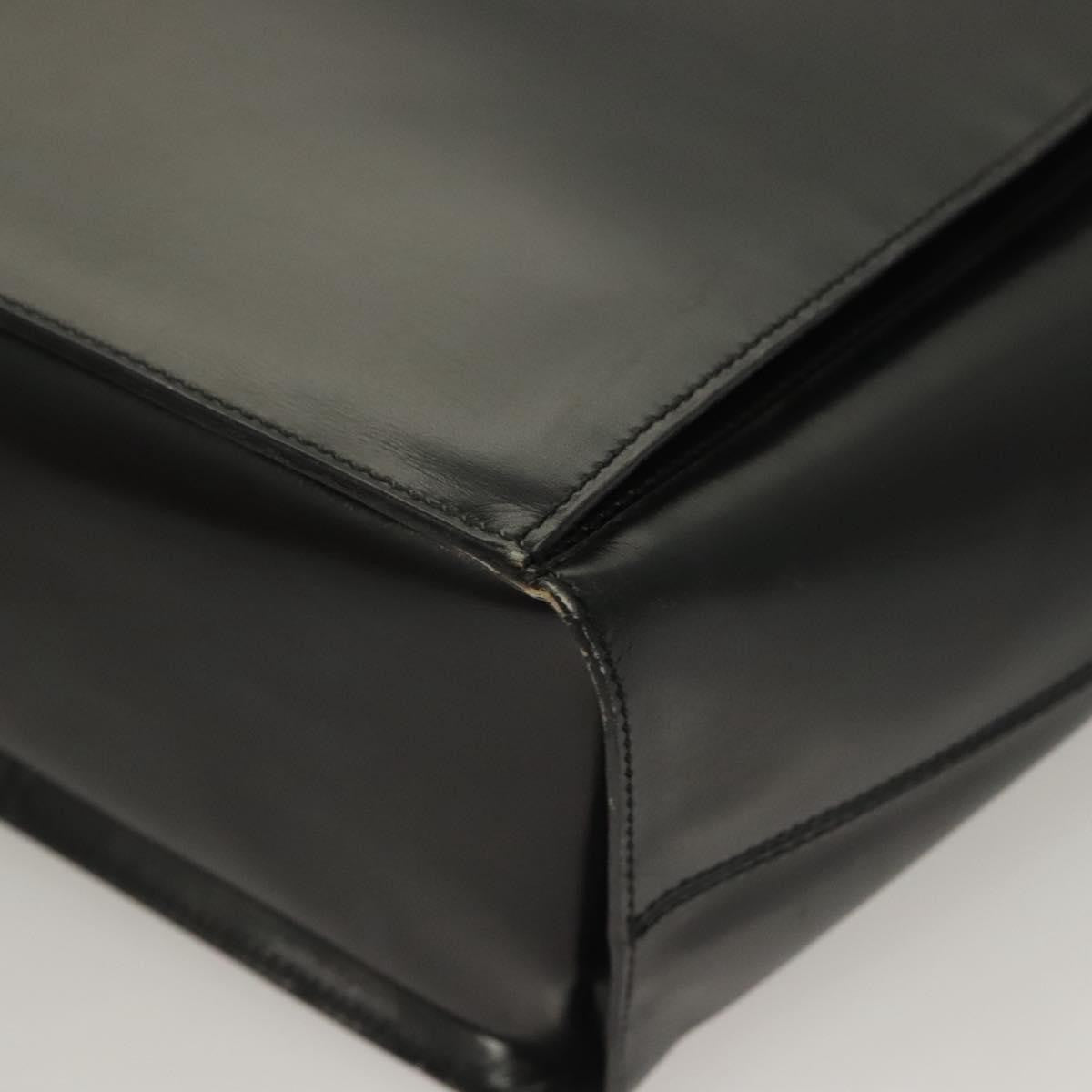 Celine Shoulder Bag Leather, BLACK, LEATHER, Shoulder bag