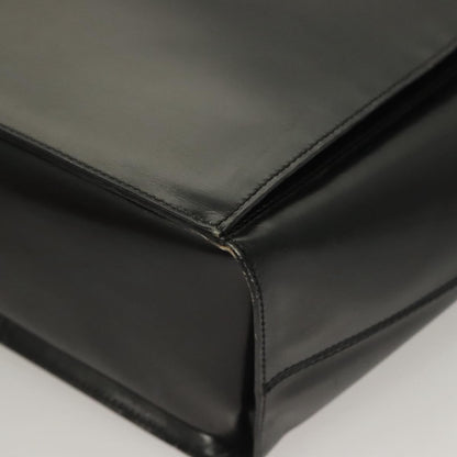 Celine Shoulder Bag Leather, BLACK, LEATHER, Shoulder bag