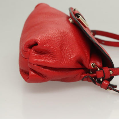 Chloe Lily Handbag Leather, RED, LEATHER, Handbag