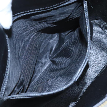Celine C Macadam Handbag PVC Leather, Black, PVC, Handbag