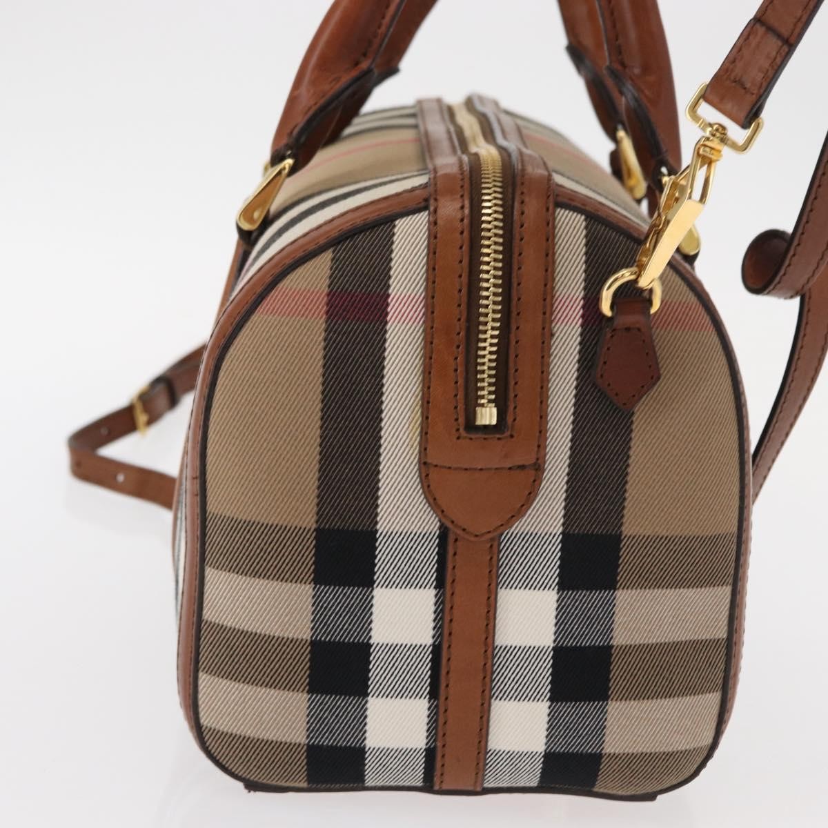 Burberry Alchester Convertible Satchel House Check Canvas, BEIGE, CANVAS, Travel bag