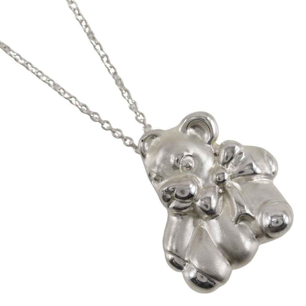 Tiffany & Co. Bear Necklace Silver 925, SILVER, SILVER, Necklace