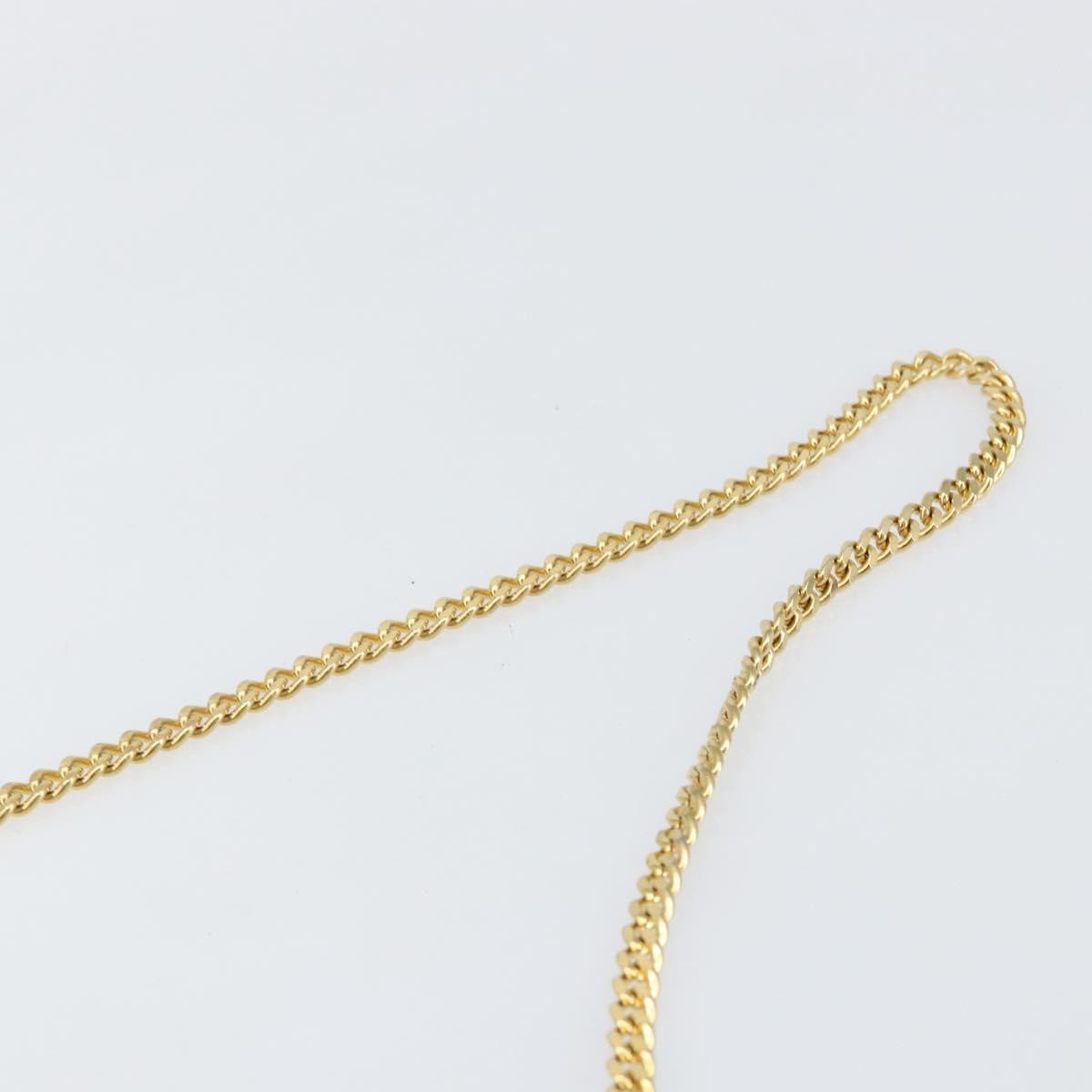 Christian Dior Vintage CD Chain Flap Shoulder Bag Diorissimo Canvas, BLACK, NYLON, Shoulder bag