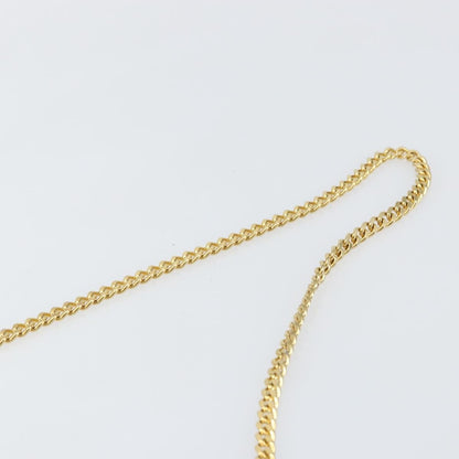 Christian Dior Vintage CD Chain Flap Shoulder Bag Diorissimo Canvas, BLACK, NYLON, Shoulder bag