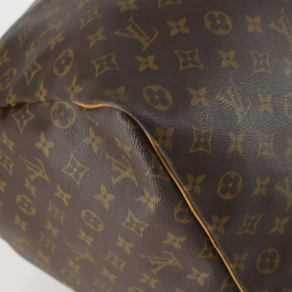 Louis Vuitton Keepall Bag Monogram Canvas, BROWN, CANVAS, Travel bag