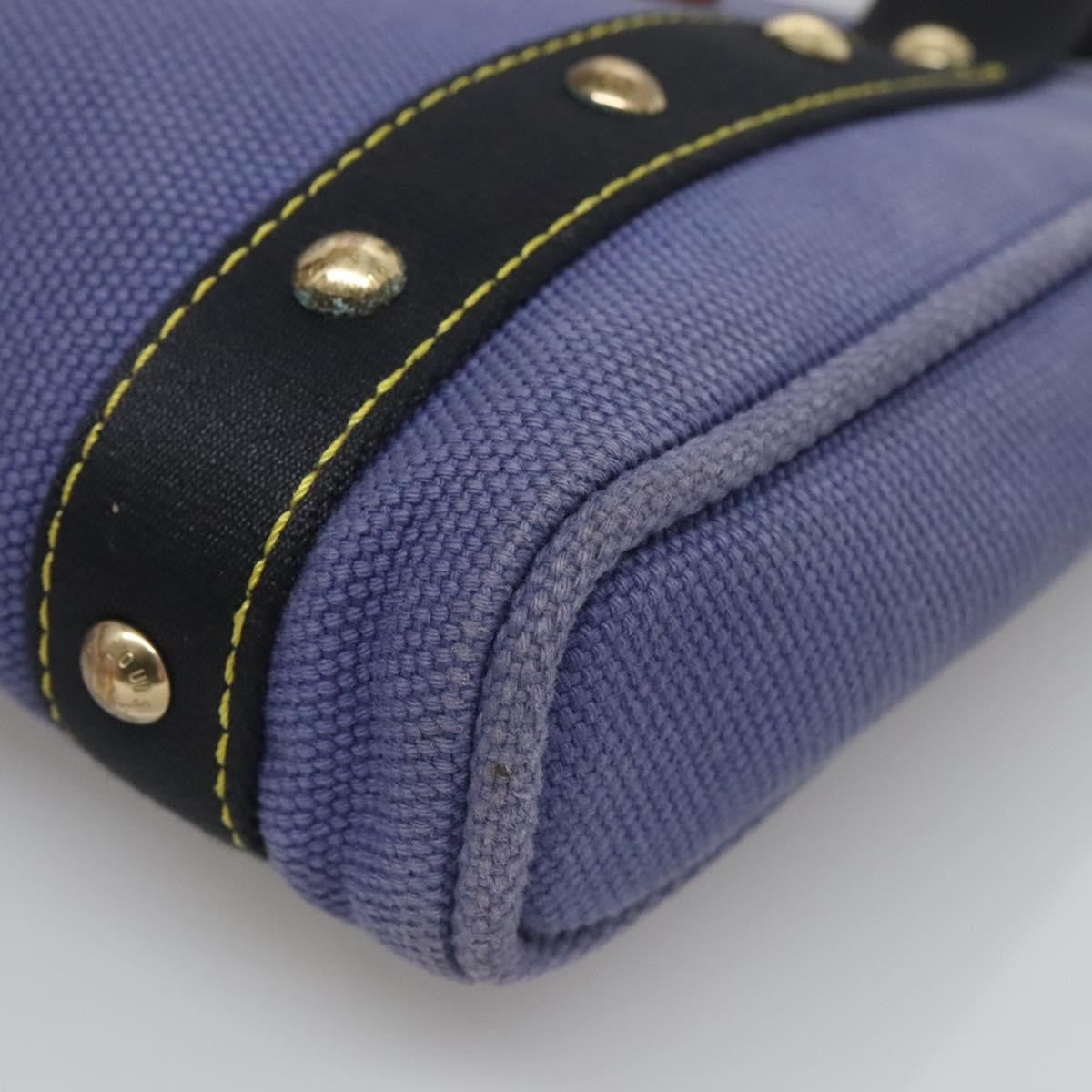 Louis Vuitton Antigua Tote Canvas, BLUE, CANVAS, Tote bag