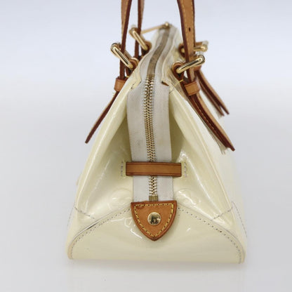 Louis Vuitton Rosewood Avenue Handbag Monogram Vernis, BEIGE, PATENT_LEATHER, Handbag