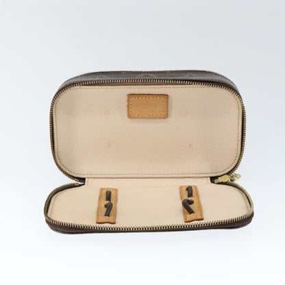 Louis Vuitton Pochette Accessoires Monogram Canvas, BROWN, CANVAS, Clutche & pouche