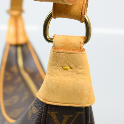Louis Vuitton Boulogne Handbag Monogram Canvas, Brown, Canvas, Shoulder Bag